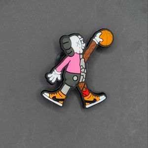 (5/$15) Dunking Kaws Croc Charm
